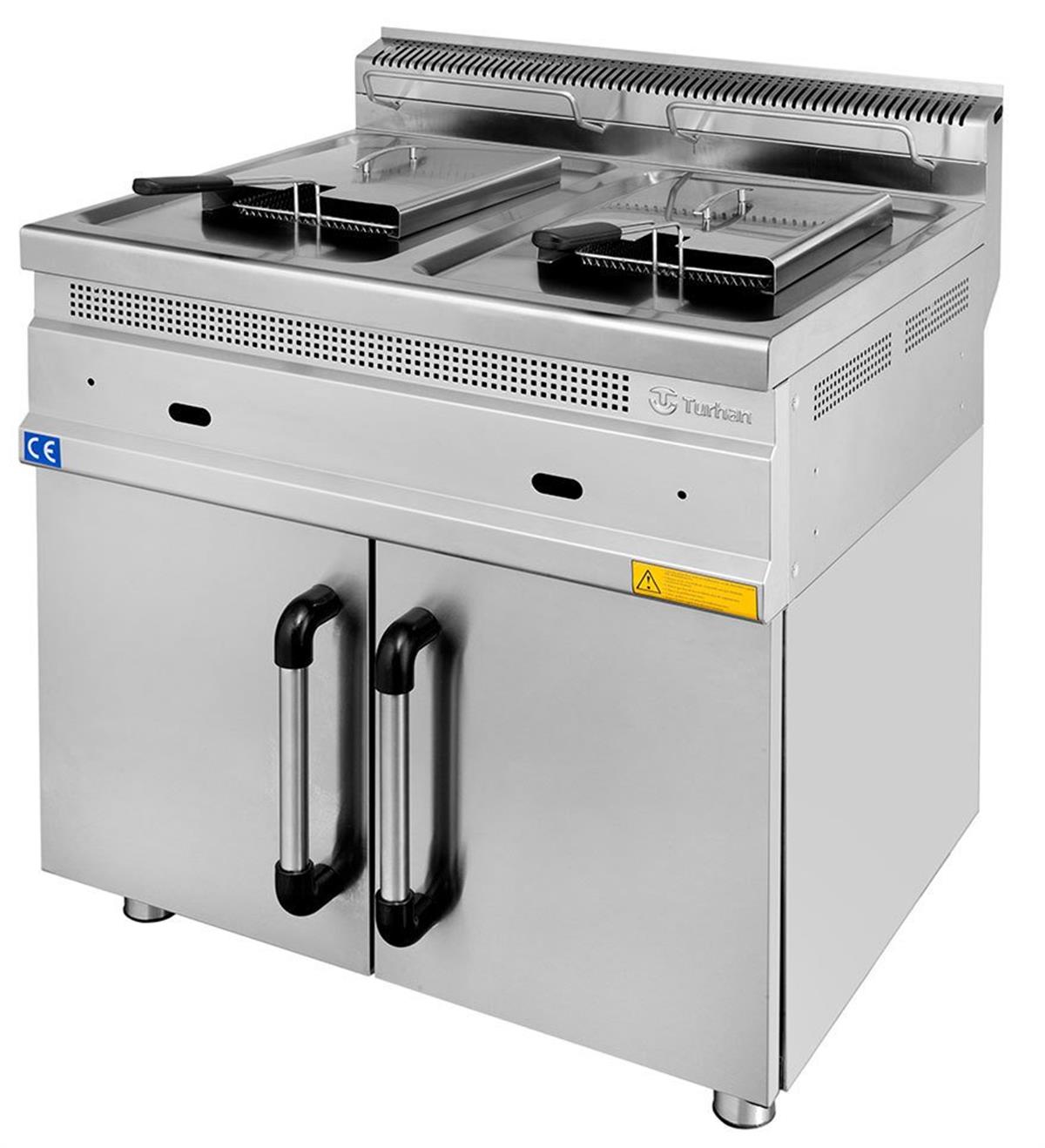 Myco'Ality | 700 Serisi | Gazlı Fritöz & Stand / Çift Hazneli TC.7FG800Salamanderler ve IzgaralarMycoMyco'Ality Gazlı Fritöz & Stand / Çift Hazneli TC.7FG800