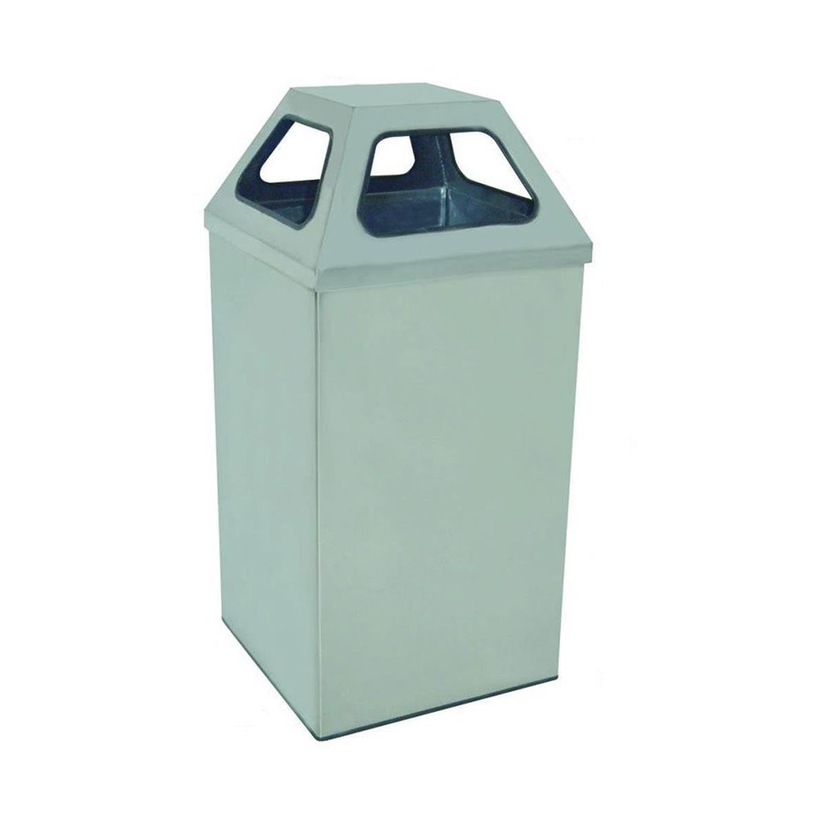 Arı Metal | Piramit Kapaklı Çöp KovasıGenel Mekan Çöp KovalarıArı MetalPiramit Kapaklı Çöp Kovası