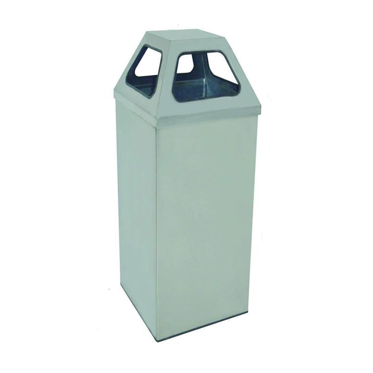 Arı Metal | Piramit Kapaklı Çöp KovasıGenel Mekan Çöp KovalarıArı MetalPiramit Kapaklı Çöp Kovası