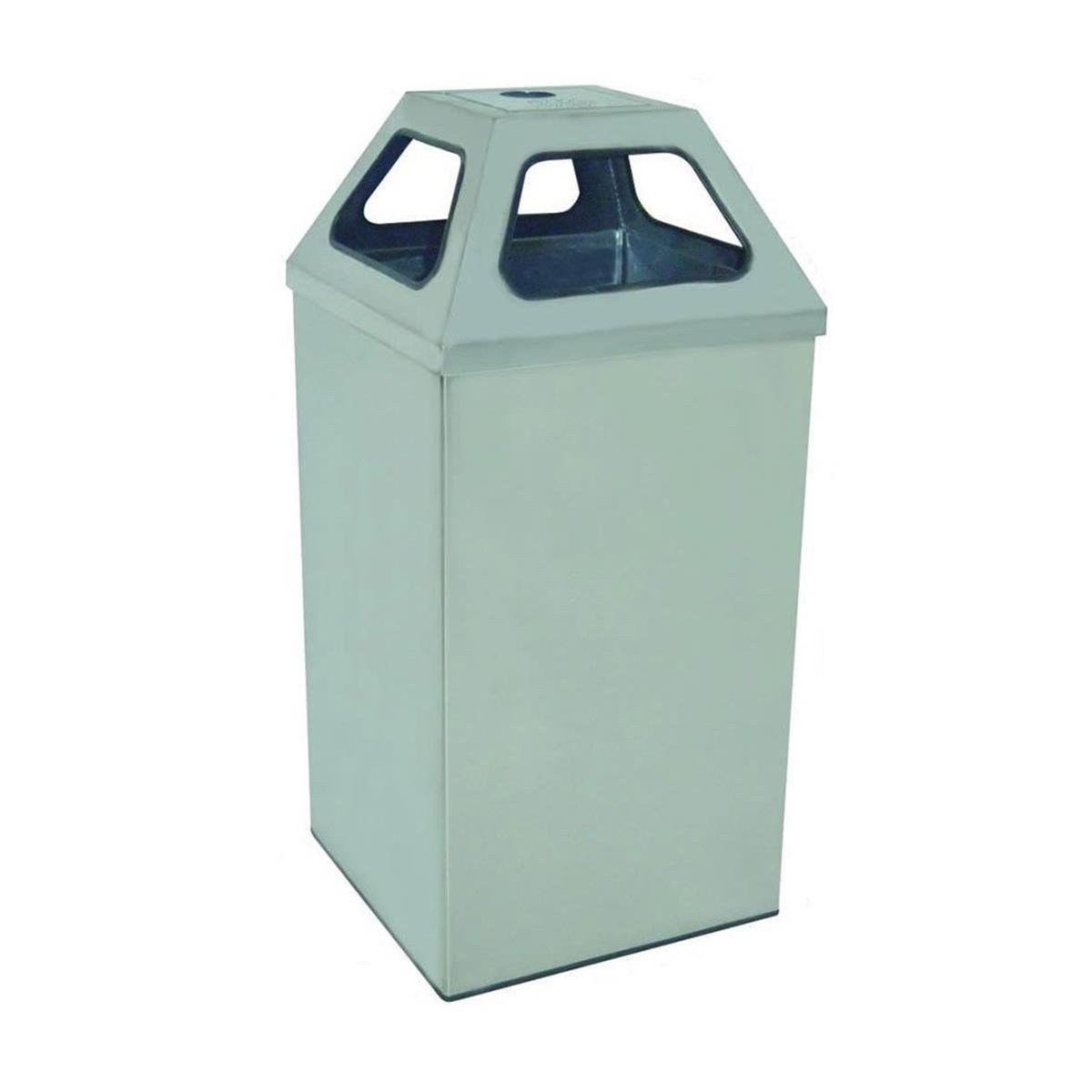 Arı Metal | Piramit Kapaklı Çöp KovasıGenel Mekan Çöp KovalarıArı MetalPiramit Kapaklı Çöp Kovası