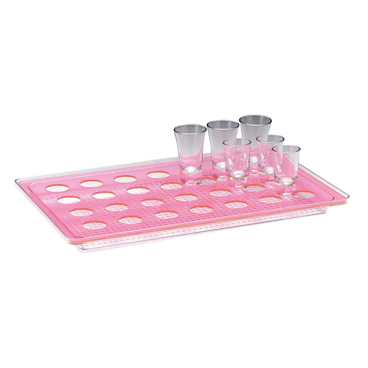 Zicco Polikarbonat Tepsili Shot Servisi 28'li 44x28 cmShot Ürünleri ve AkıtıcılarZiccoPolikarbonat Tepsili Shot Servisi 28'li