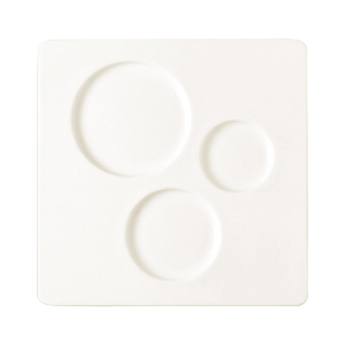 Paşabahçe | All Spice | Porselen Üç Bölmeli Kare TabakAll SpicePaşabahçe PorselenPorselen Üç Bölmeli Kare Tabak