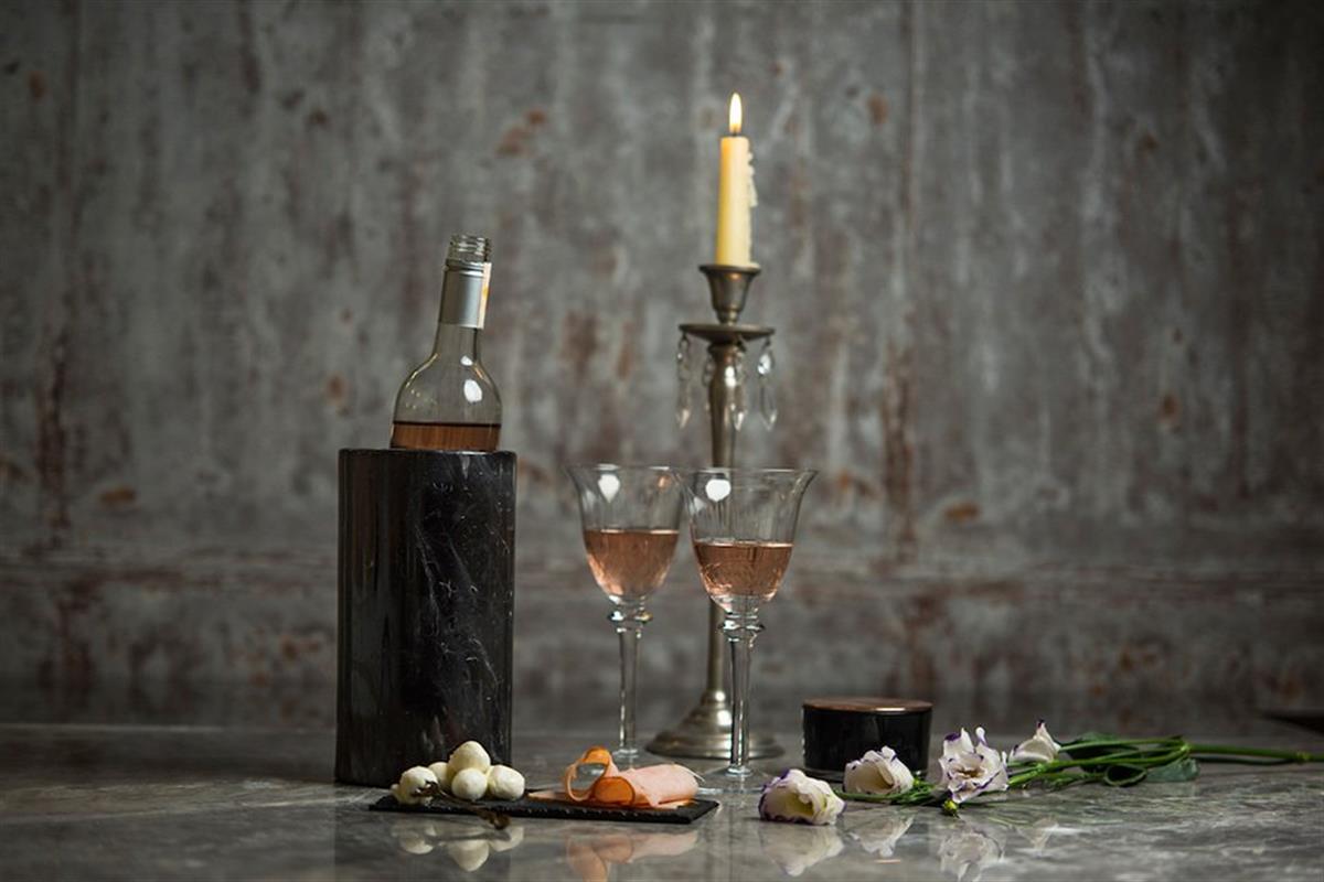 Mat | Nero Mermer Serisi | Şaraplık - DüzMermerMat For HomeŞaraplık - Düz