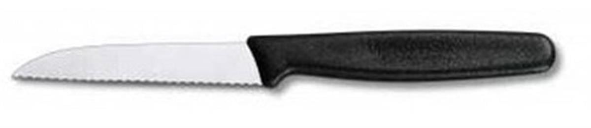 Victorinox | Siyah Saplı Tırtıklı Soyma Bıçağı 8 cmVictorinoxVictorinoxSiyah Saplı Tırtıklı Soyma Bıçağı 8 cm