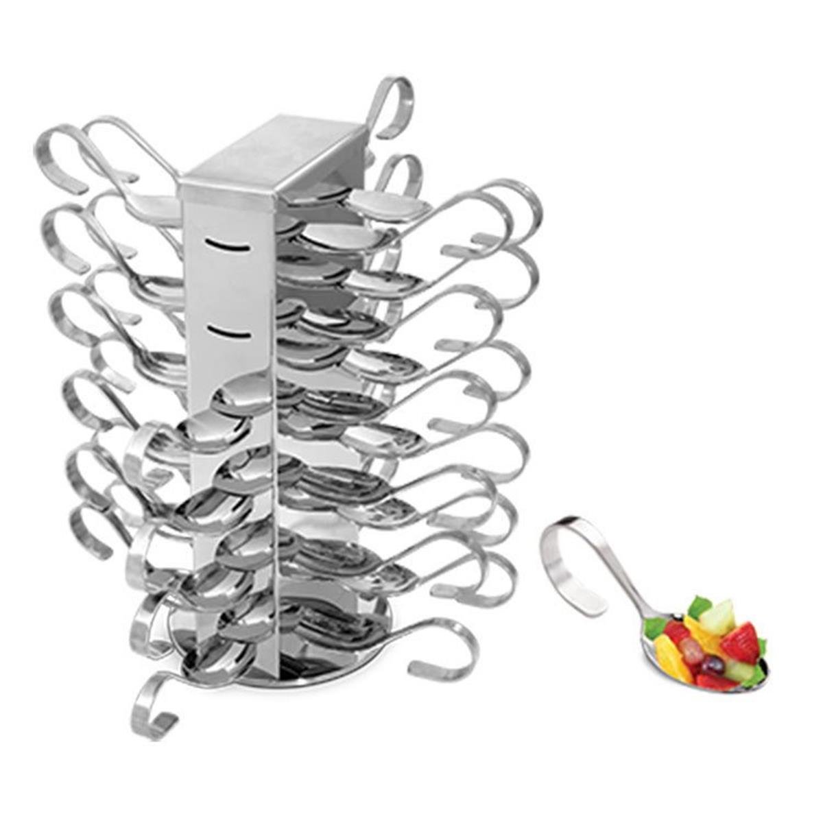 Kapp Sunum Kaşığı StandıÇelikKappSunum Kaşığı Standı