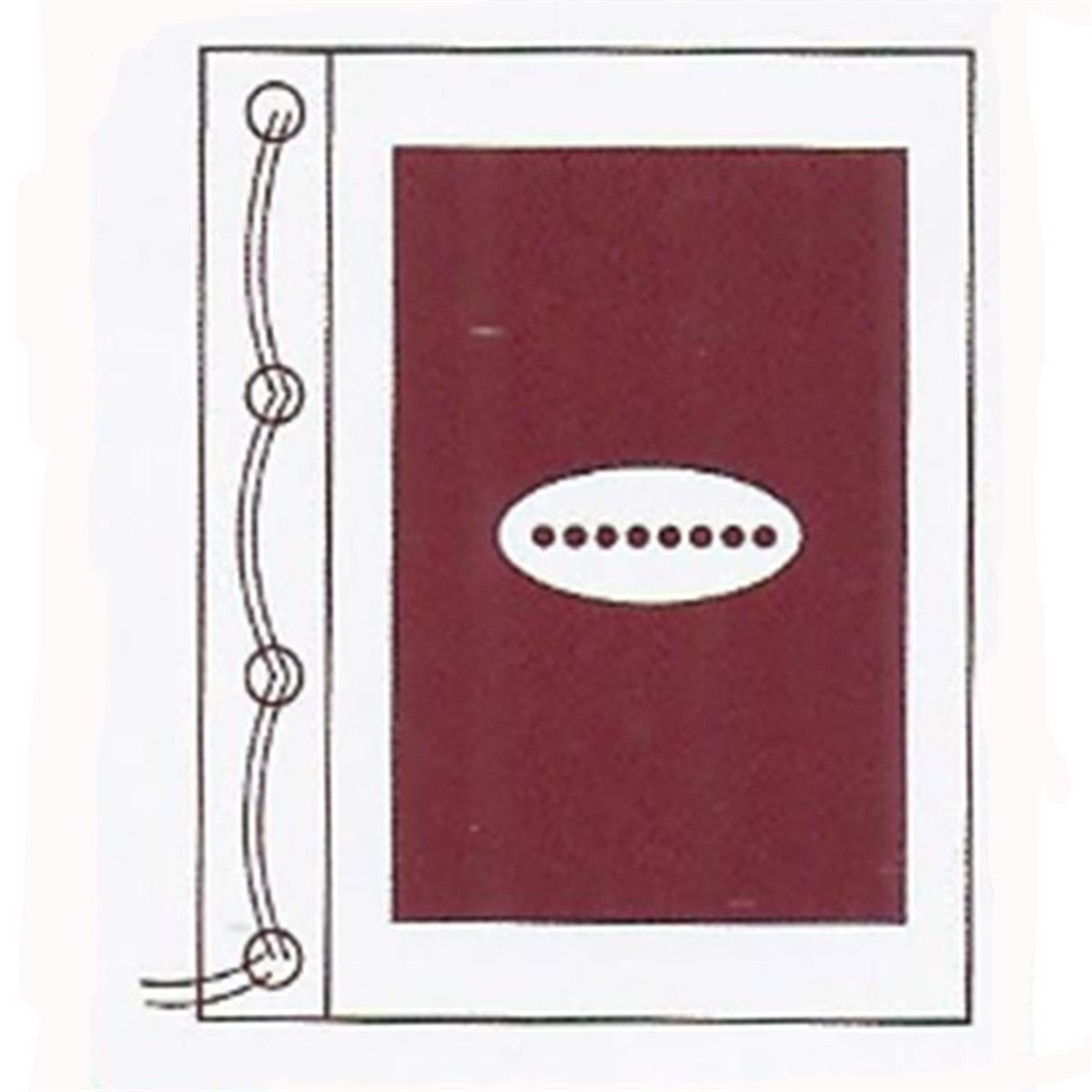 Menü ve SümenlerStark MenüTaşlı Bağcıklı Pencereli Üst Model Menü