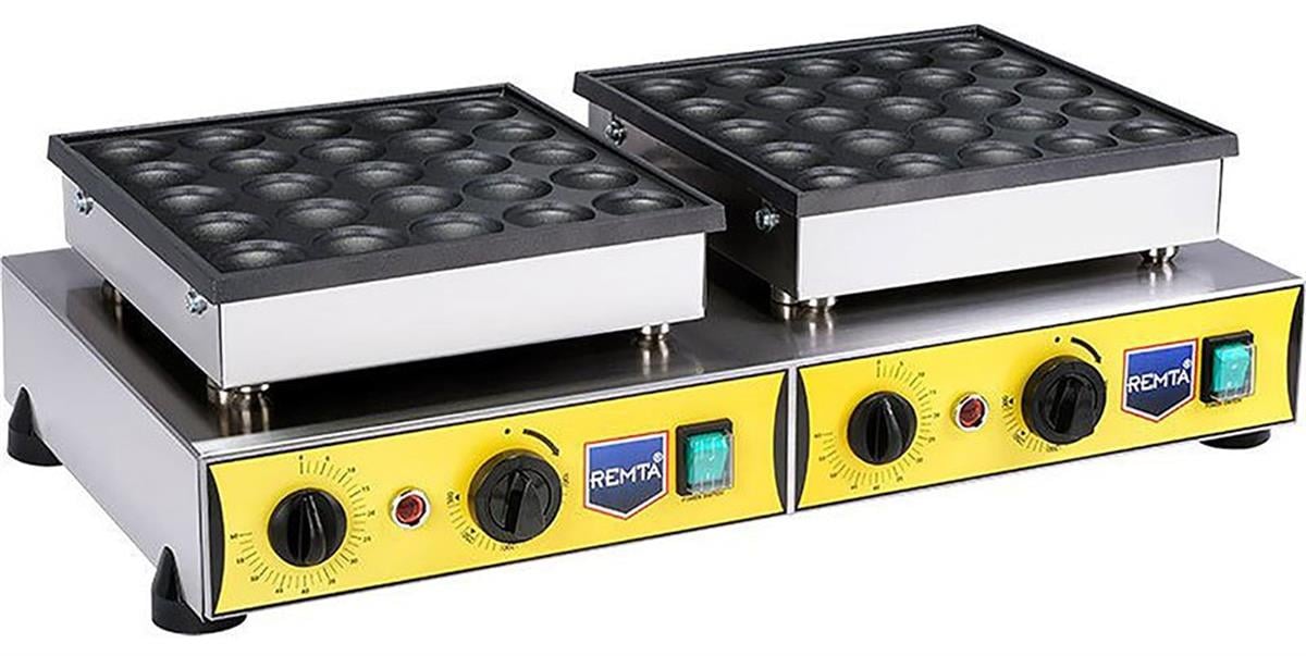 Remta | Yuvarlak Çiftli Bubble Pankek Makinesi Elektrikli W27Yardımcı EkipmanlarRemtaYuvarlak Çiftli Bubble Pankek Makinesi Elektrikli W27