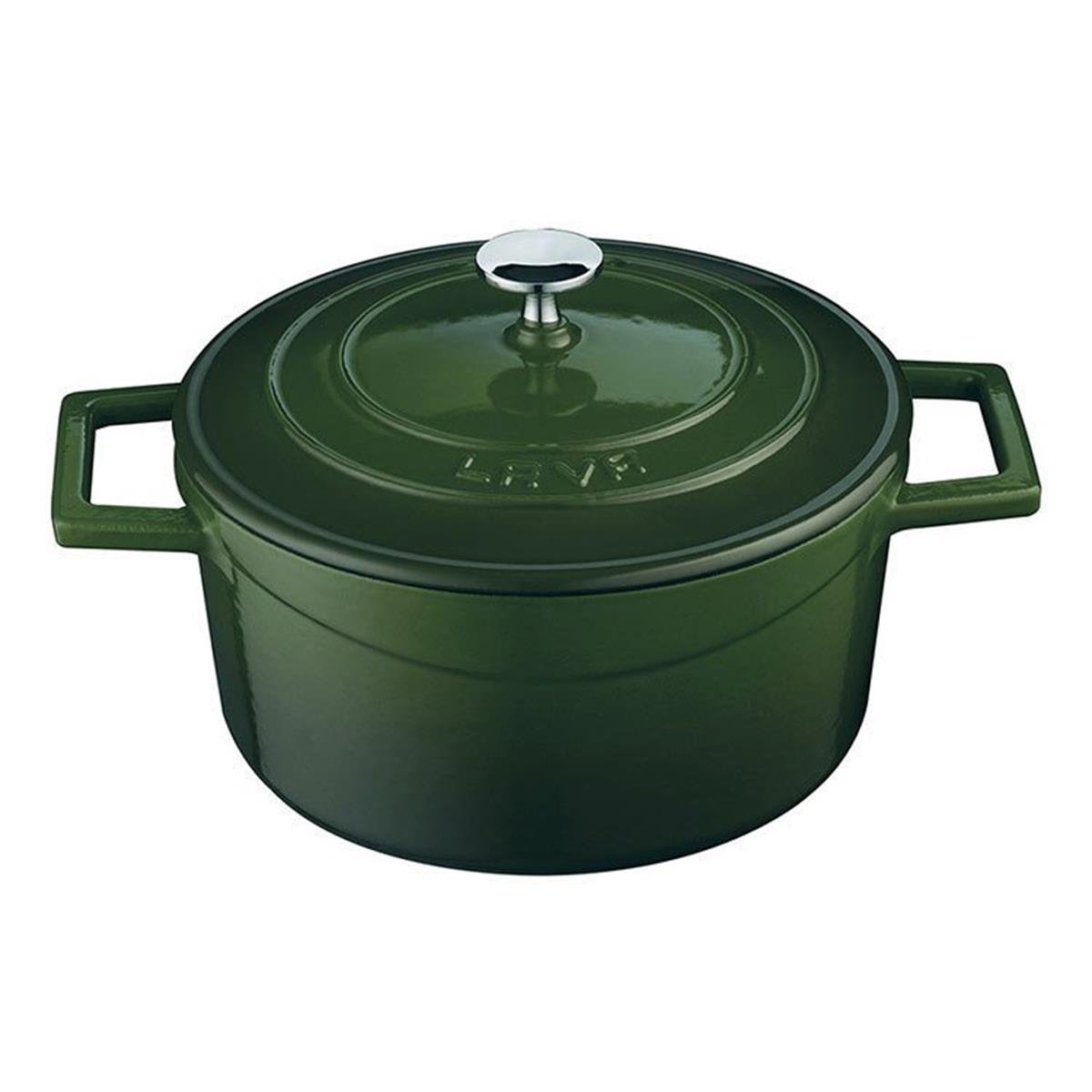 Lava - Folk Yuvarlak Döküm Demir Tencere 20 cmDöküm TencerelerLavaYuvarlak Döküm Demir Tencere