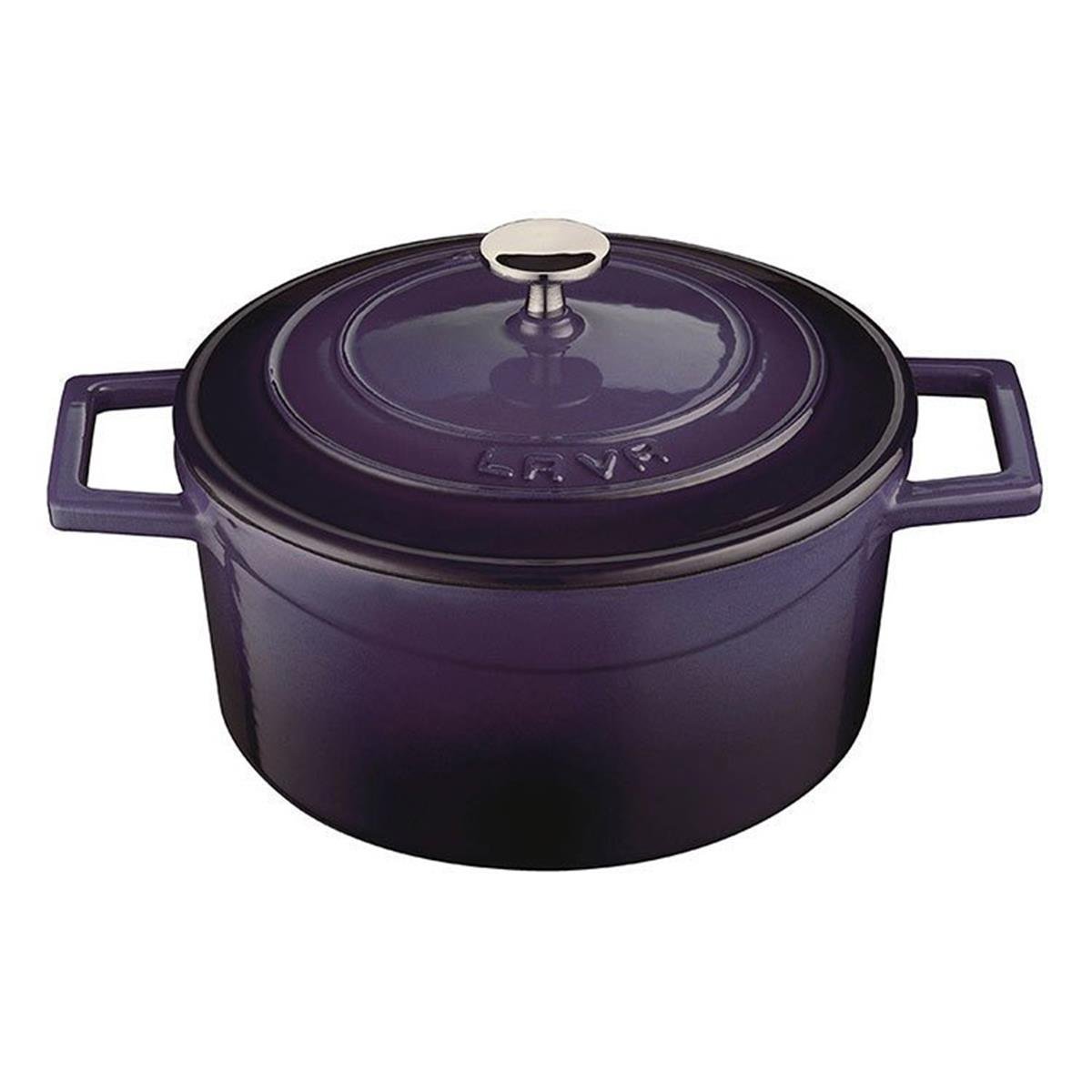 Lava - Folk Yuvarlak Döküm Demir Tencere 20 cmDöküm TencerelerLavaYuvarlak Döküm Demir Tencere