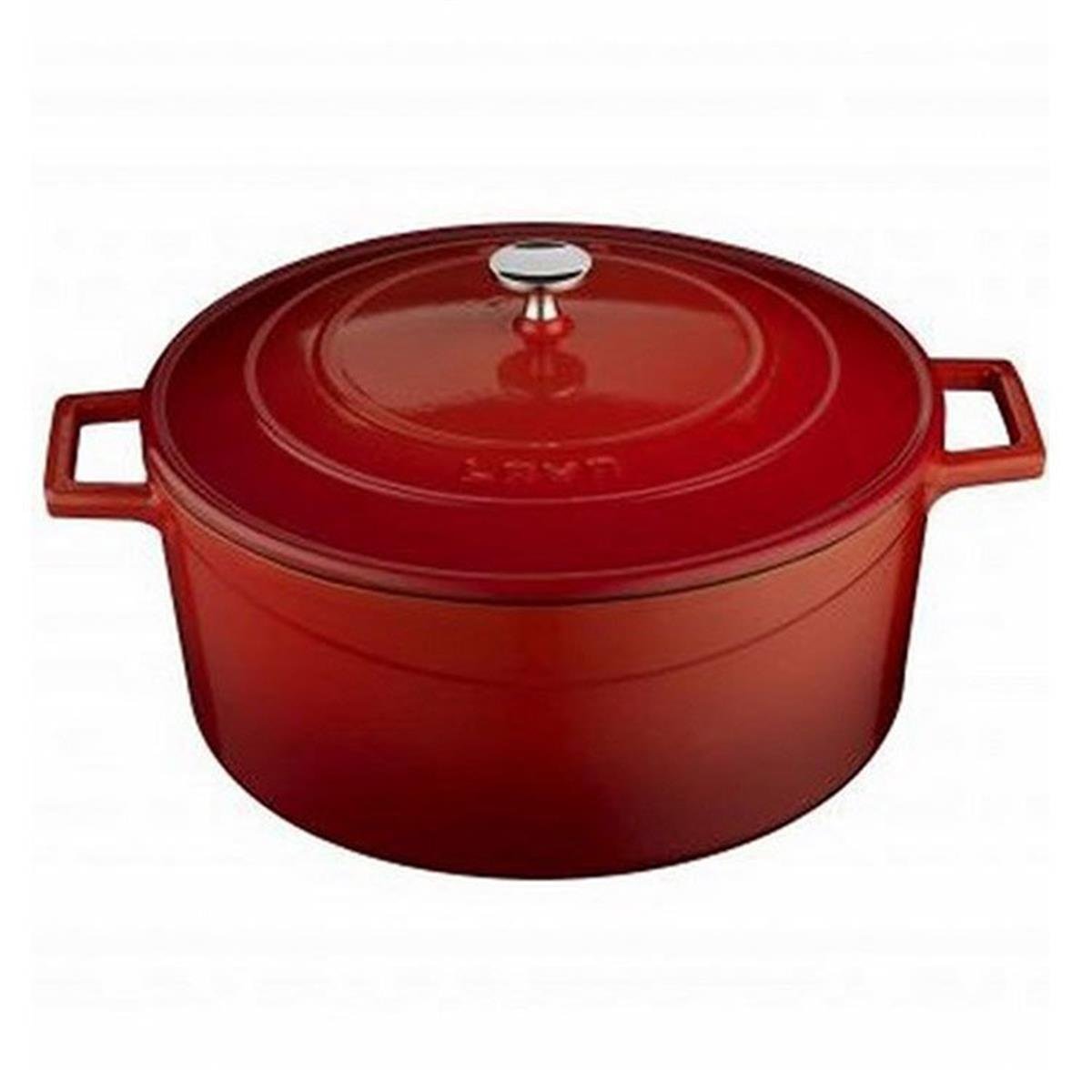 Lava - Folk Yuvarlak Döküm Demir Tencere 24 cmDöküm TencerelerLavaYuvarlak Döküm Demir Tencere