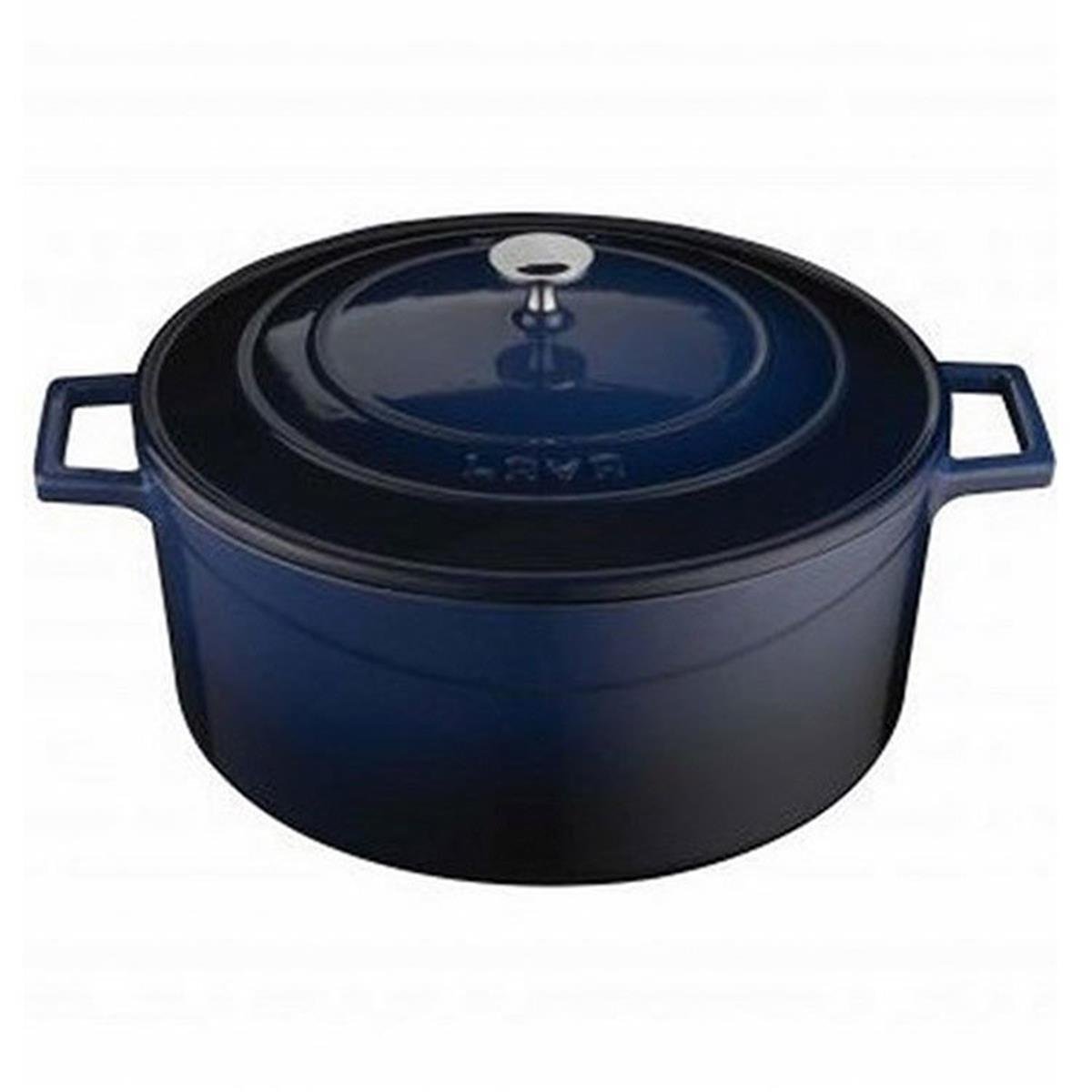 Lava - Folk Yuvarlak Döküm Demir Tencere 24 cmDöküm TencerelerLavaYuvarlak Döküm Demir Tencere