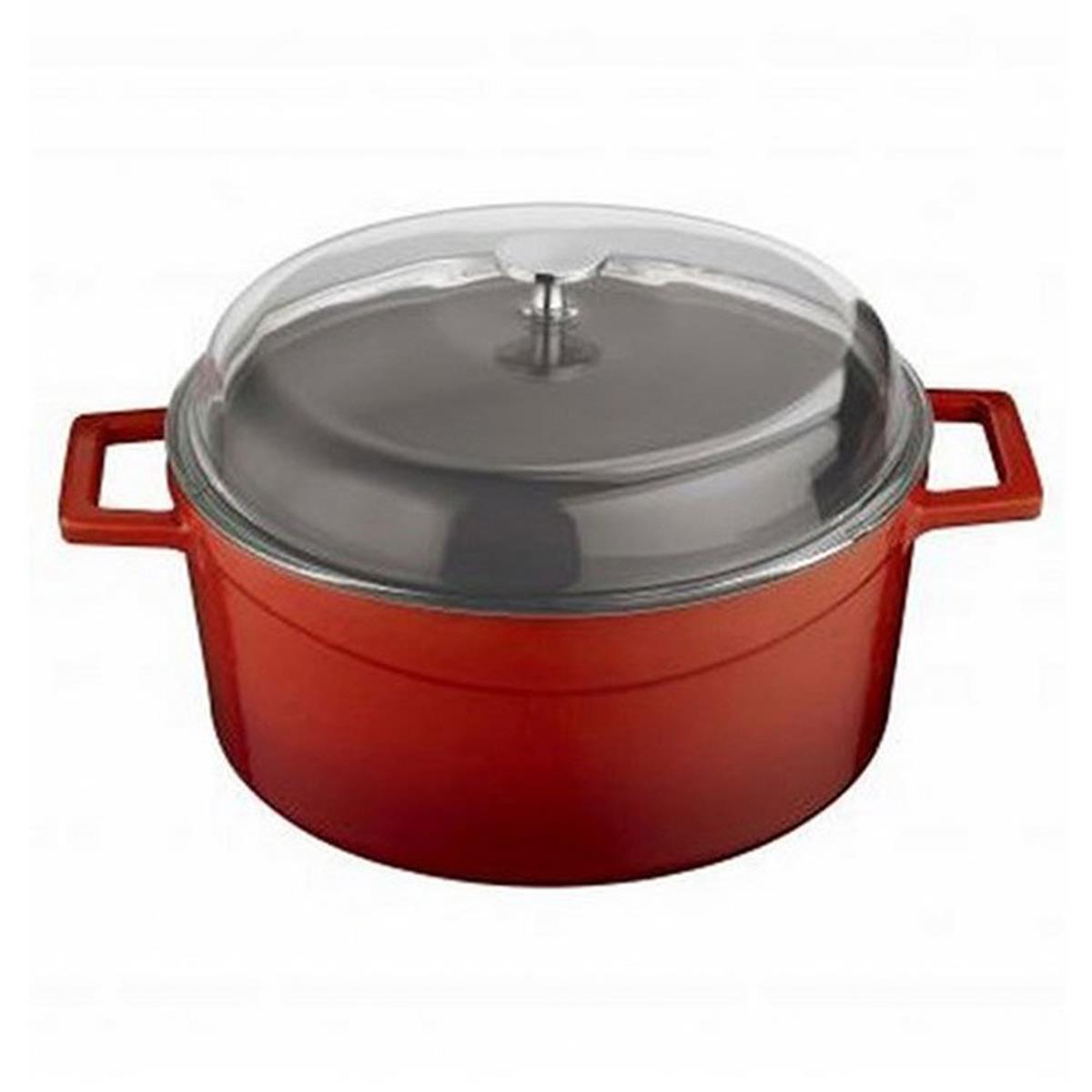 Lava Glaze Yuvarlak Döküm Demir Tencere 20 cmDöküm TencerelerLavaYuvarlak Döküm Demir Tencere