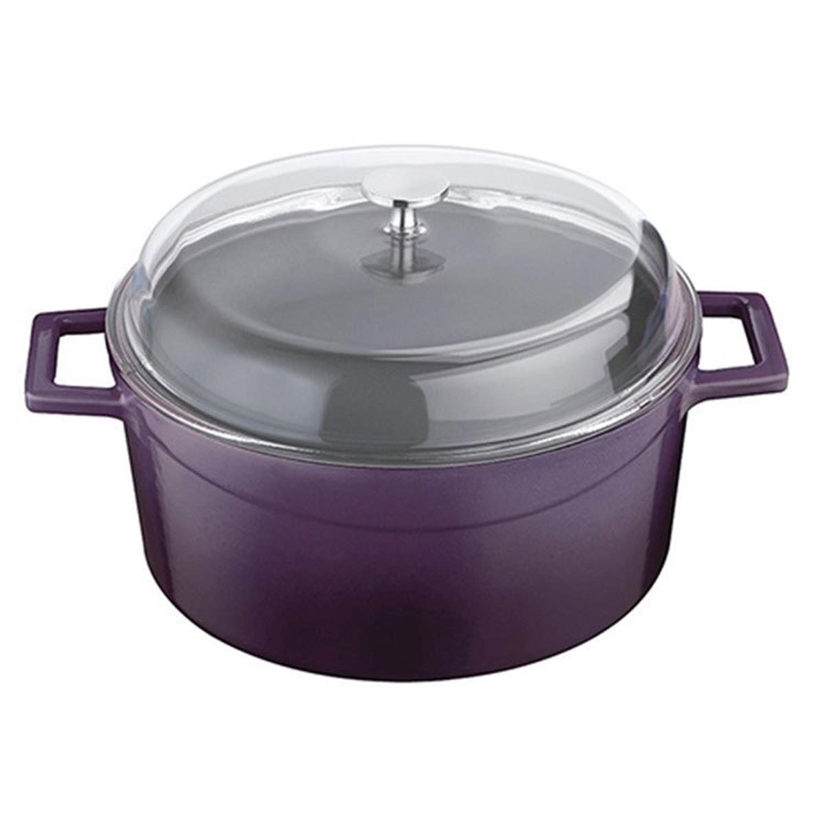 Lava Glaze Yuvarlak Döküm Demir Tencere 24 cmDöküm TencerelerLavaYuvarlak Döküm Demir Tencere