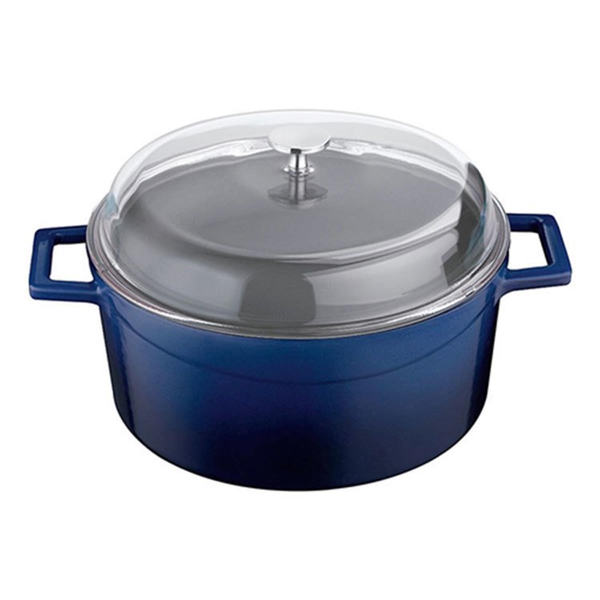 Lava Glaze Yuvarlak Döküm Demir Tencere 24 cmDöküm TencerelerLavaYuvarlak Döküm Demir Tencere