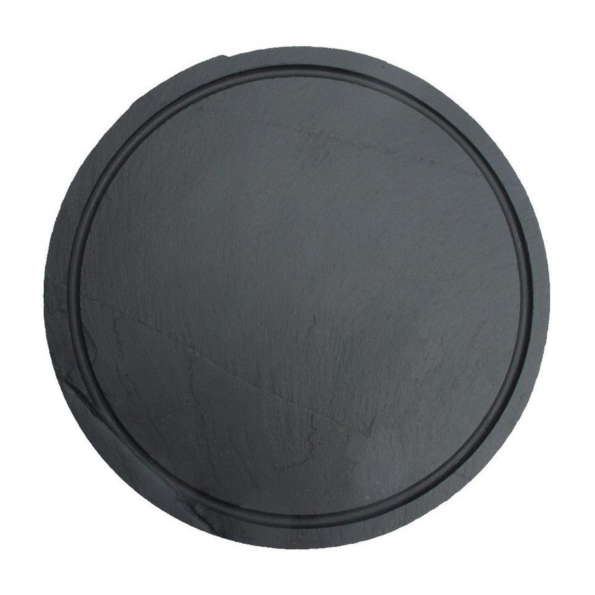 Mat | Kayrak Serisi | Yuvarlak Tabak - Oluklu Düz KenarKayrakMat For HomeYuvarlak Tabak - Oluklu Düz Kenar