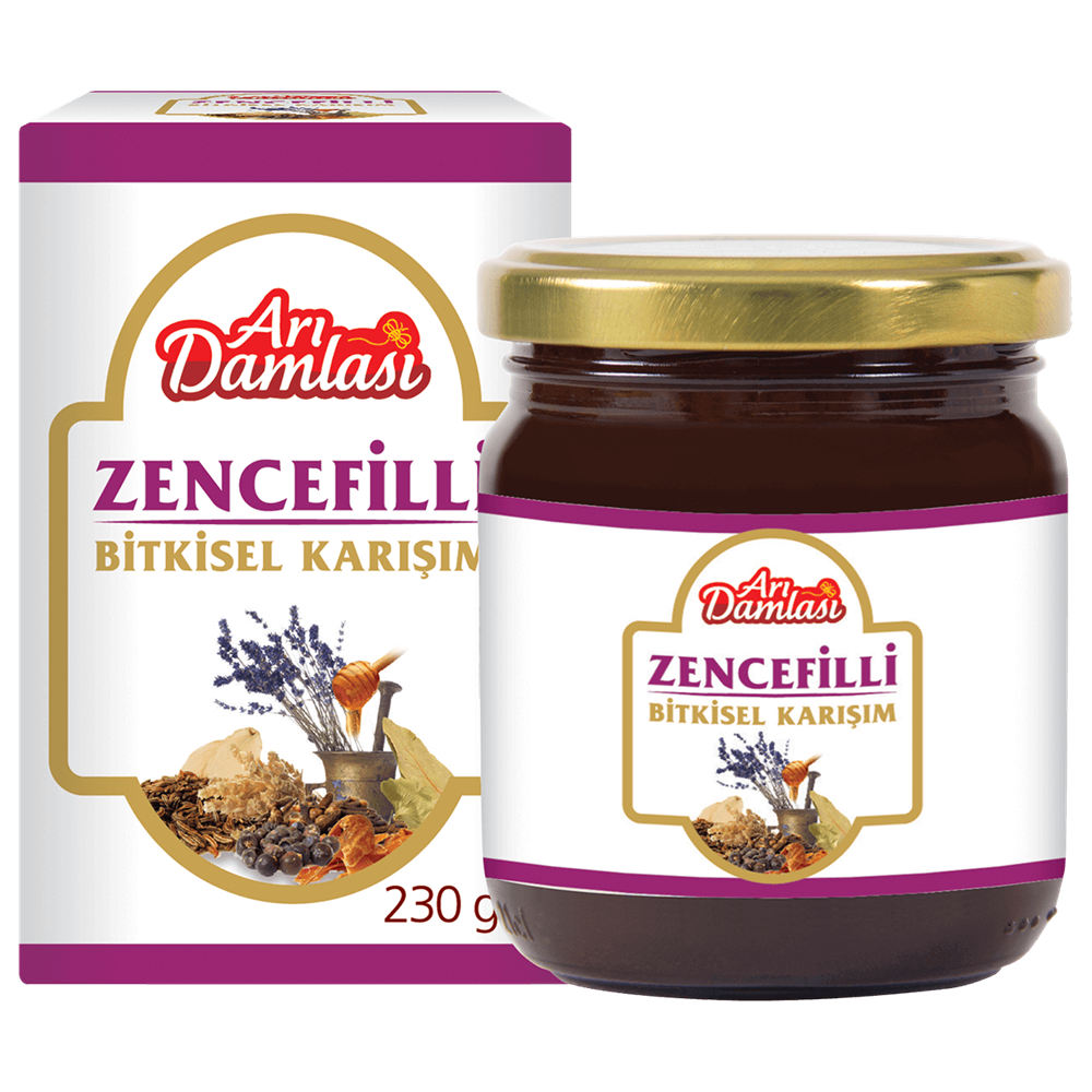 Zencefil Ekstraktlı Bitkisel Karışım 230 g