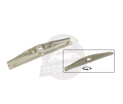 Sunroof guide, reinforcement plate