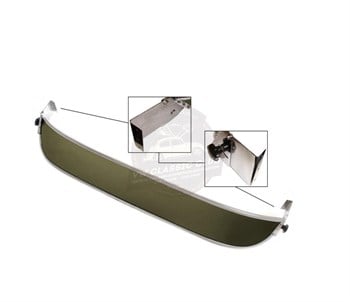 Exterior Sun Visor Dark Grey
