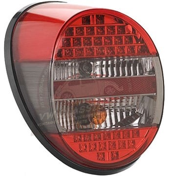 Paruzzi Stop Komple Ledli Kırmızı-Füme (Adet)