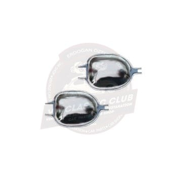 Jopex Door Handle Finger Plates Pair