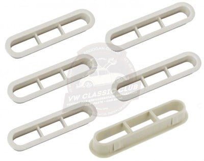 BBT4VW İç Havalandırma Izgara Bakaliti Takım Beyaz