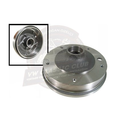 8163400200 Front Brake Drum 230x48 Stud Pattern 113405615A