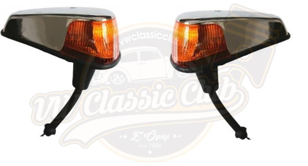 Front Indicator Assembly USA Specification with Amber Lens with Seal for 1300 - 1302 - 1303