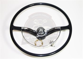 Steering Wheel Complete Black