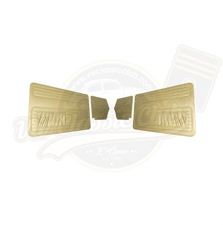 Cabrio Door Panel Set Double Pocket Cream (1300-1302-1303)