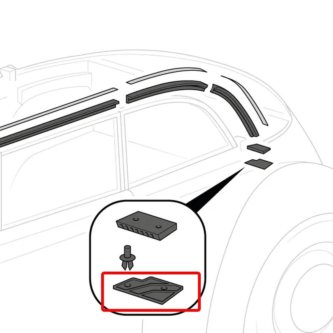 Cabrio Tente Kapanma Alüminyumları Sağ (1300-1302-1303)