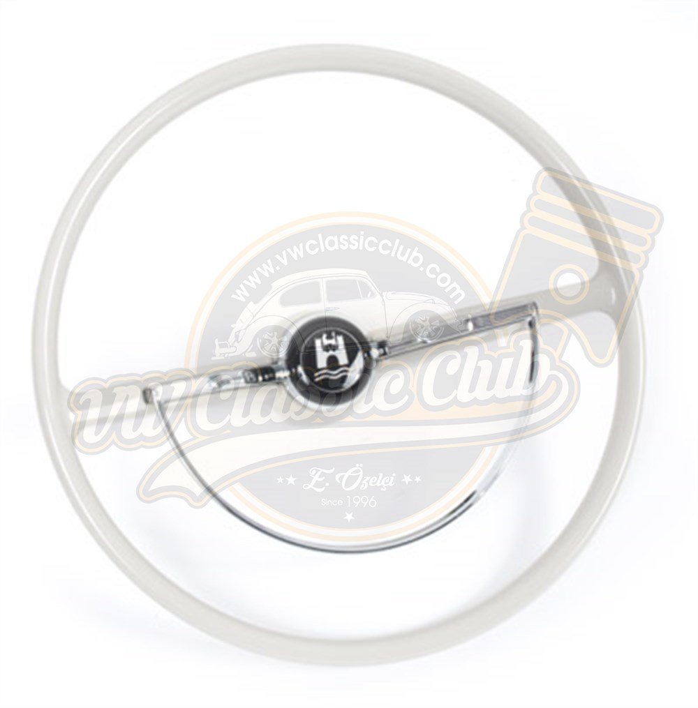 Completely White Steering Wheel (1100-1200-1300)