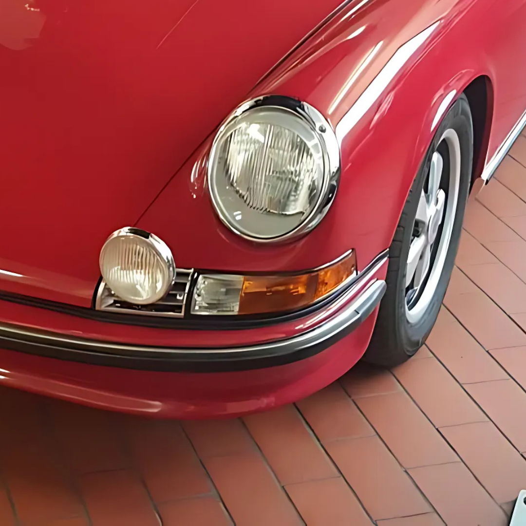 Spotlight With Chrome, Long Headlight 118 Style 1695100602 - 90163112101  | Volkswagen Beetle Spare Parts