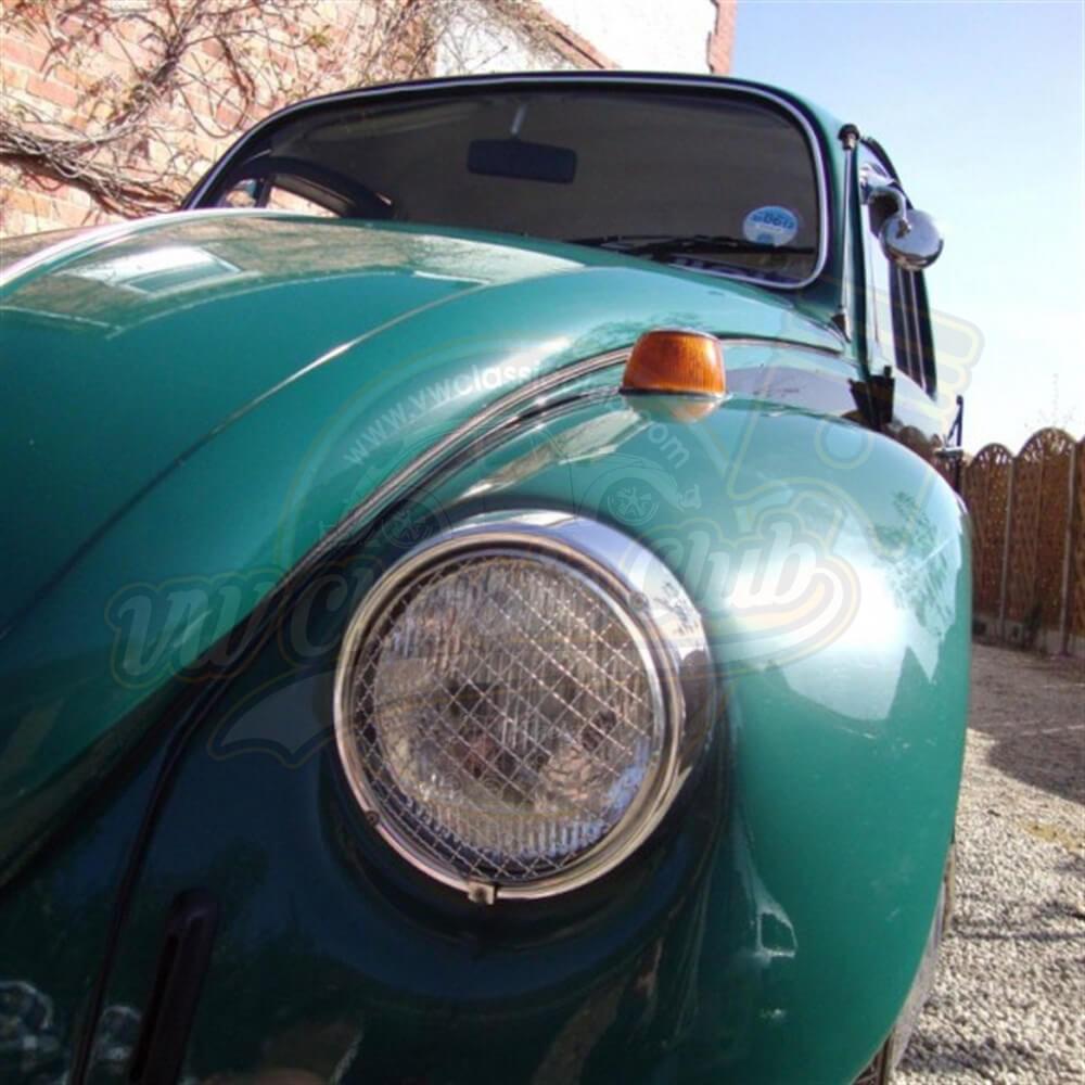 VW Mesh Headlight Grilles Set (1300-1302-1303-T2BAY-Karmann Ghia-Type3)