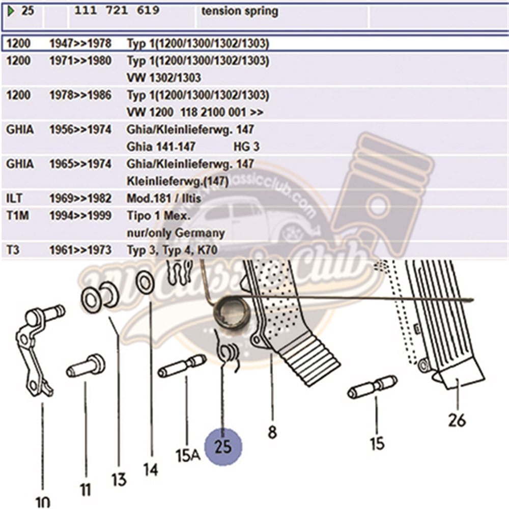 Fren Pedal Sacı 35-3738 (Adet) (1100)