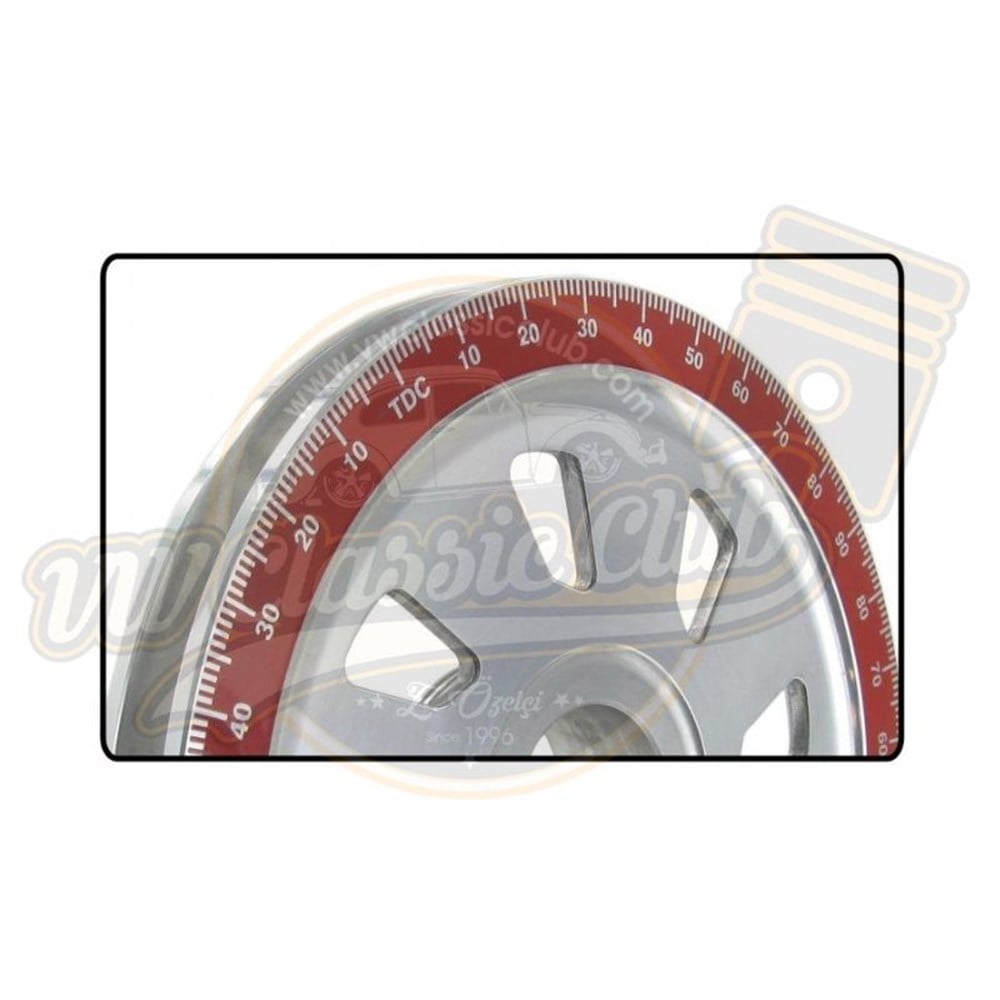 Graduated Camshaft Pulley Red Shark Design