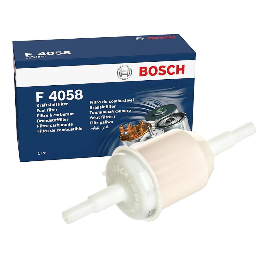 Bosch fuel filter for classic VW Beetle, compatible with 1200, 1300, 1302, 1303 models, OEM 0450904058 HTD