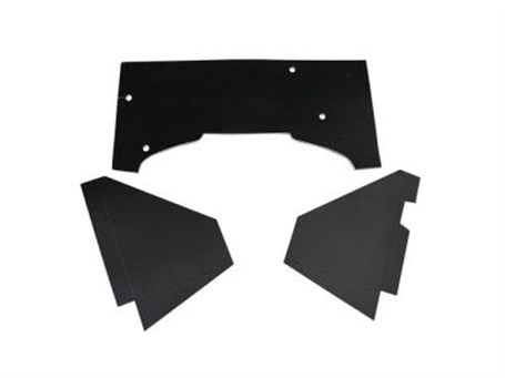 Black Engine Sound Isolation Cardboard
