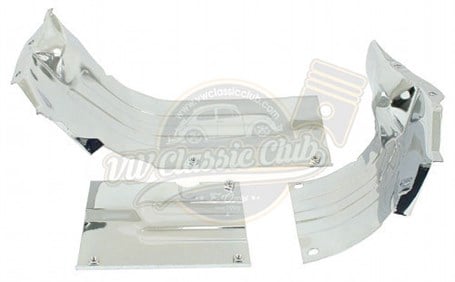 Lower Tinware Set Nickel - 3 Pieces