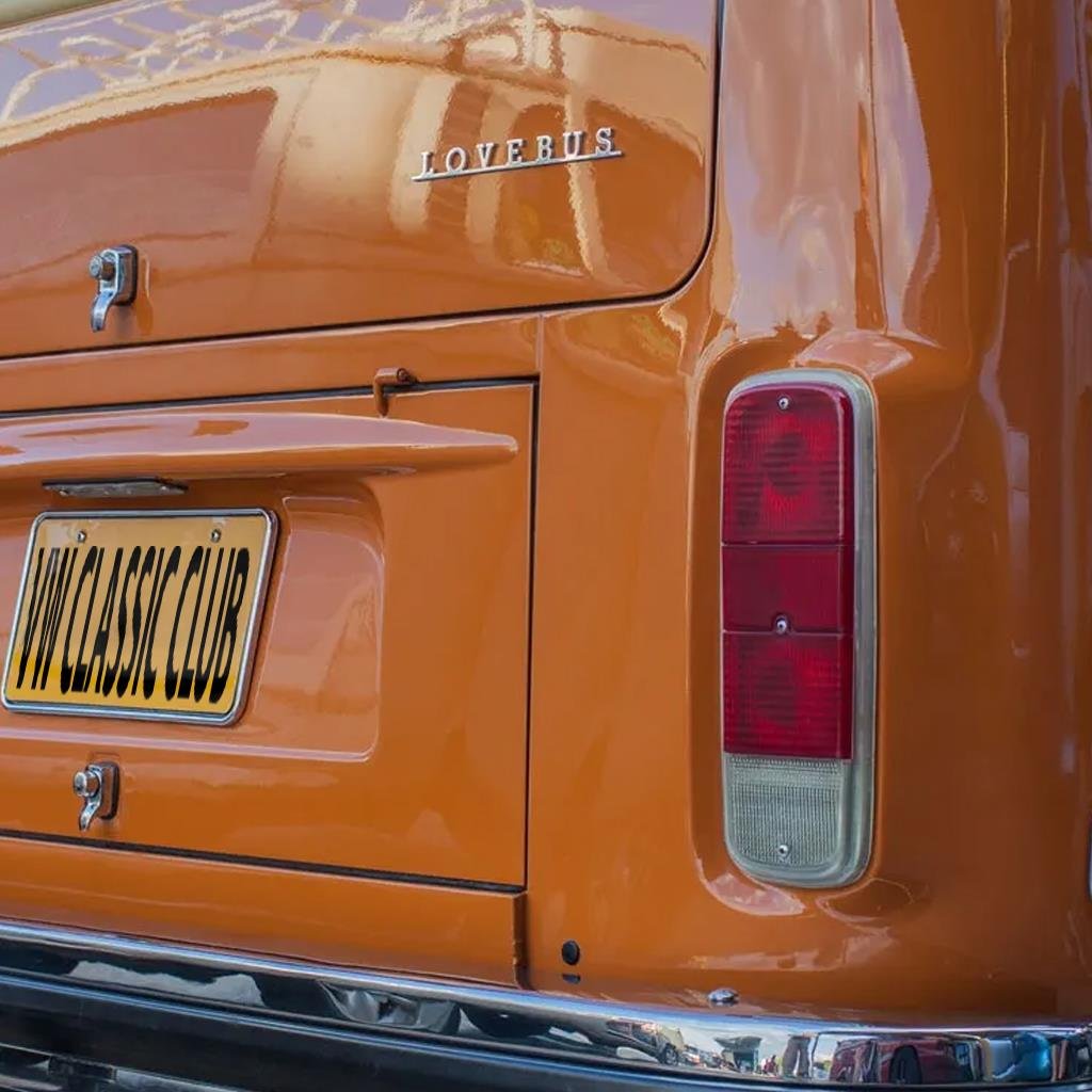 Rear Light Lens in Red and Yellow