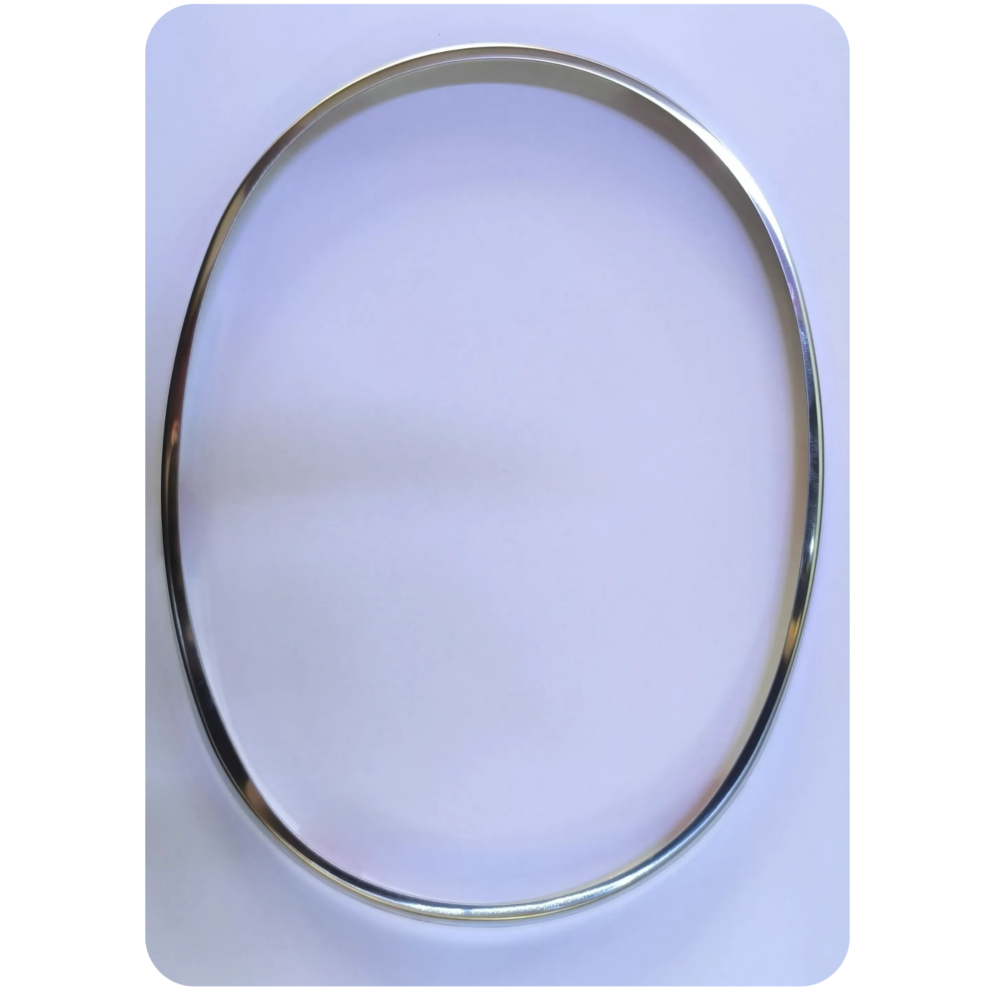 Stainless Steel Rim For Tail Light, Polished