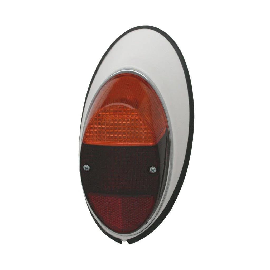 Complete Rear Light - Yellow & Red Lens (1300-1302)