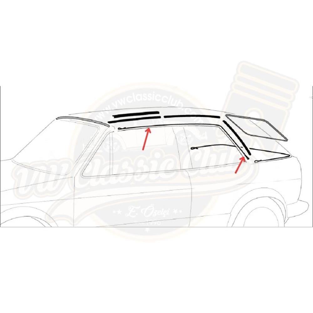 Rear Panel Complete (1968-1979)