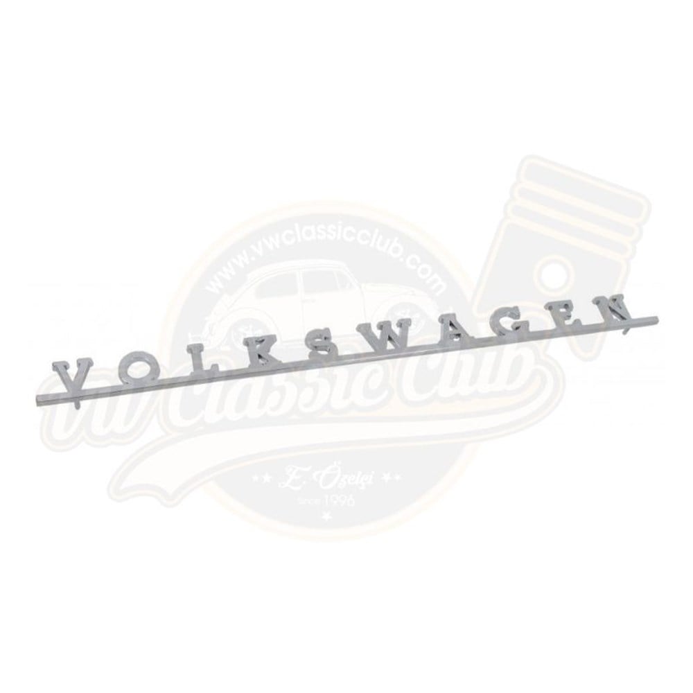 Front Volkswagen Text Badge (T2SPLIT-T2BAY)