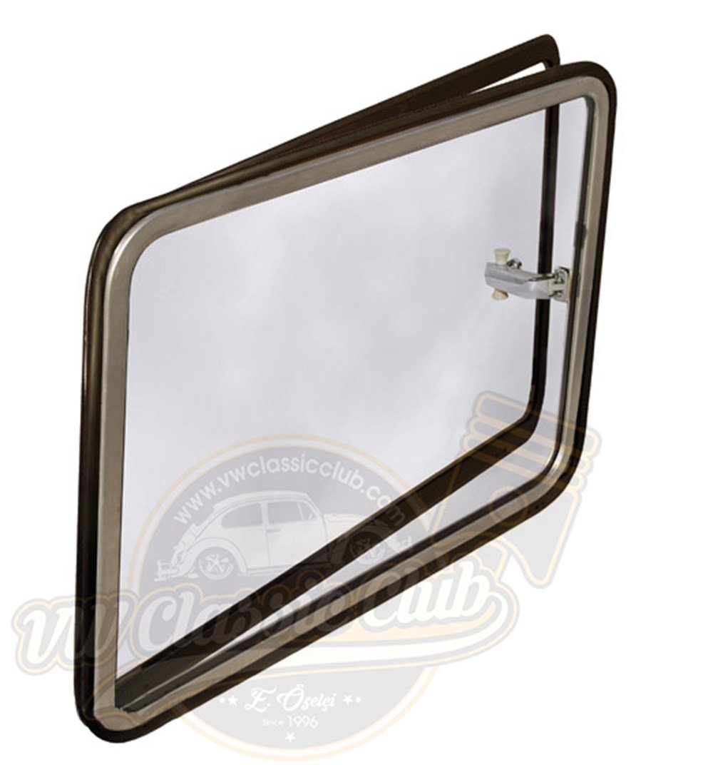 Yan Açılır Camı Komple Set Paslanmaz (T1)