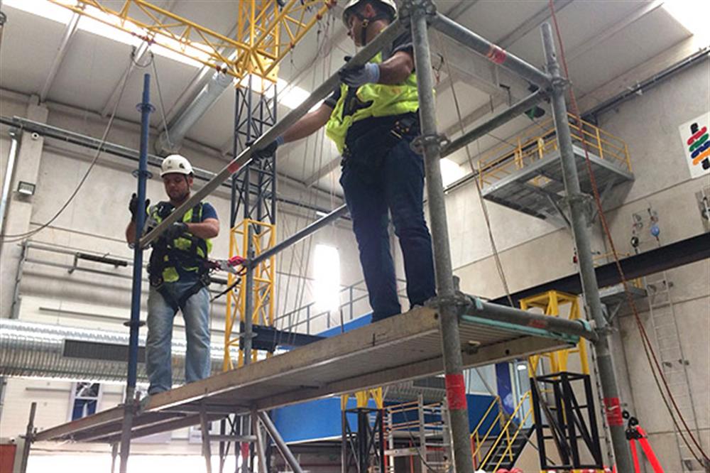 İskelede Güvenli Çalışma ve Kurtarma Eğitimi