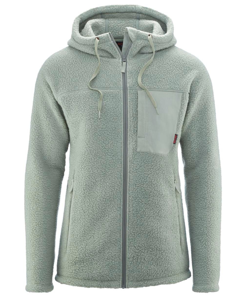 Me Beru Fermuarlı Kapşonlu sweatshirt Deniz Mavi-Gri