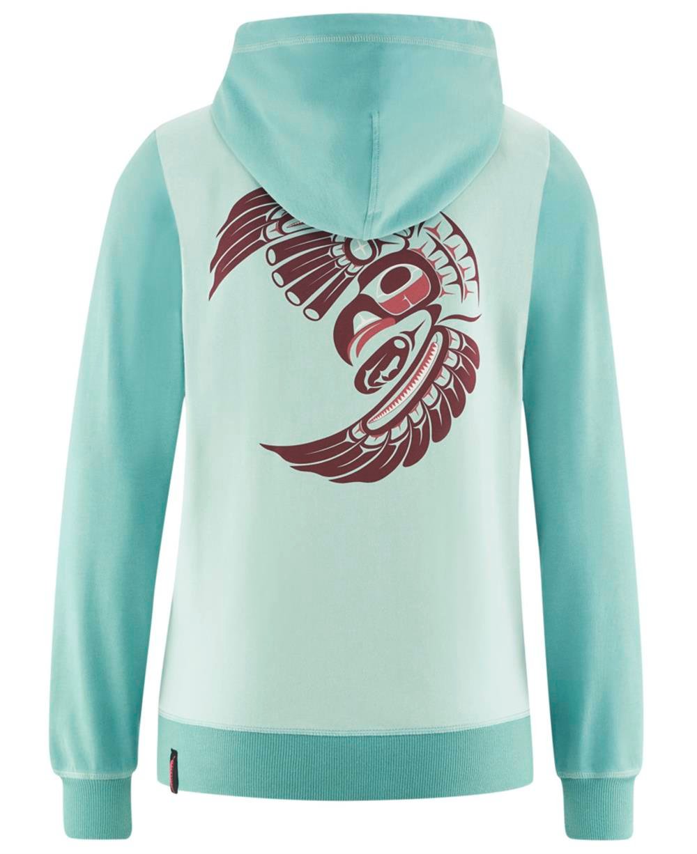 Wo Bege Fermuarlı Kapşonlu sweatshirt Gri