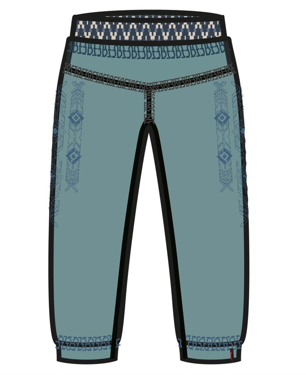 Wo Unra 3/4 Pantolon mineral Mavi