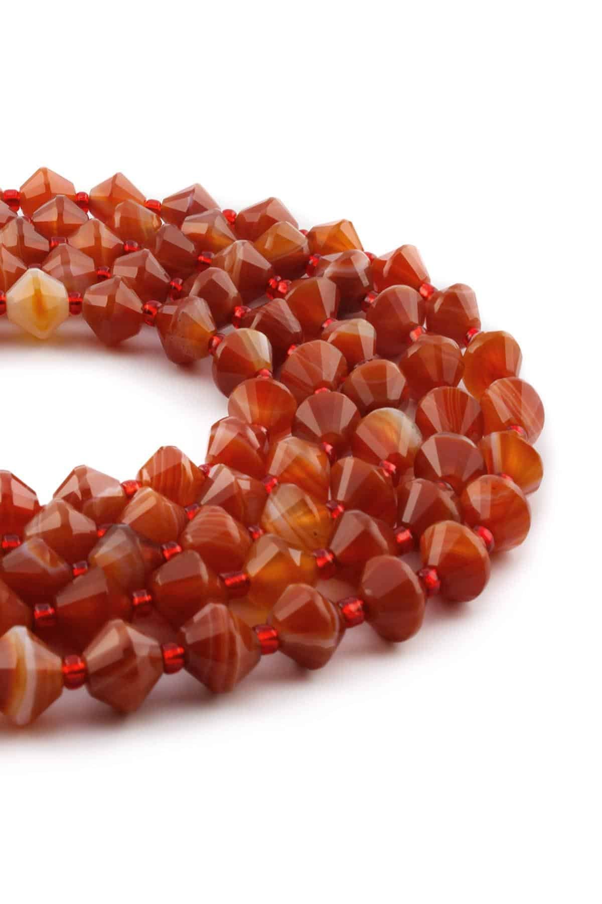 Agate Natural Stone 8mm String Of Beads