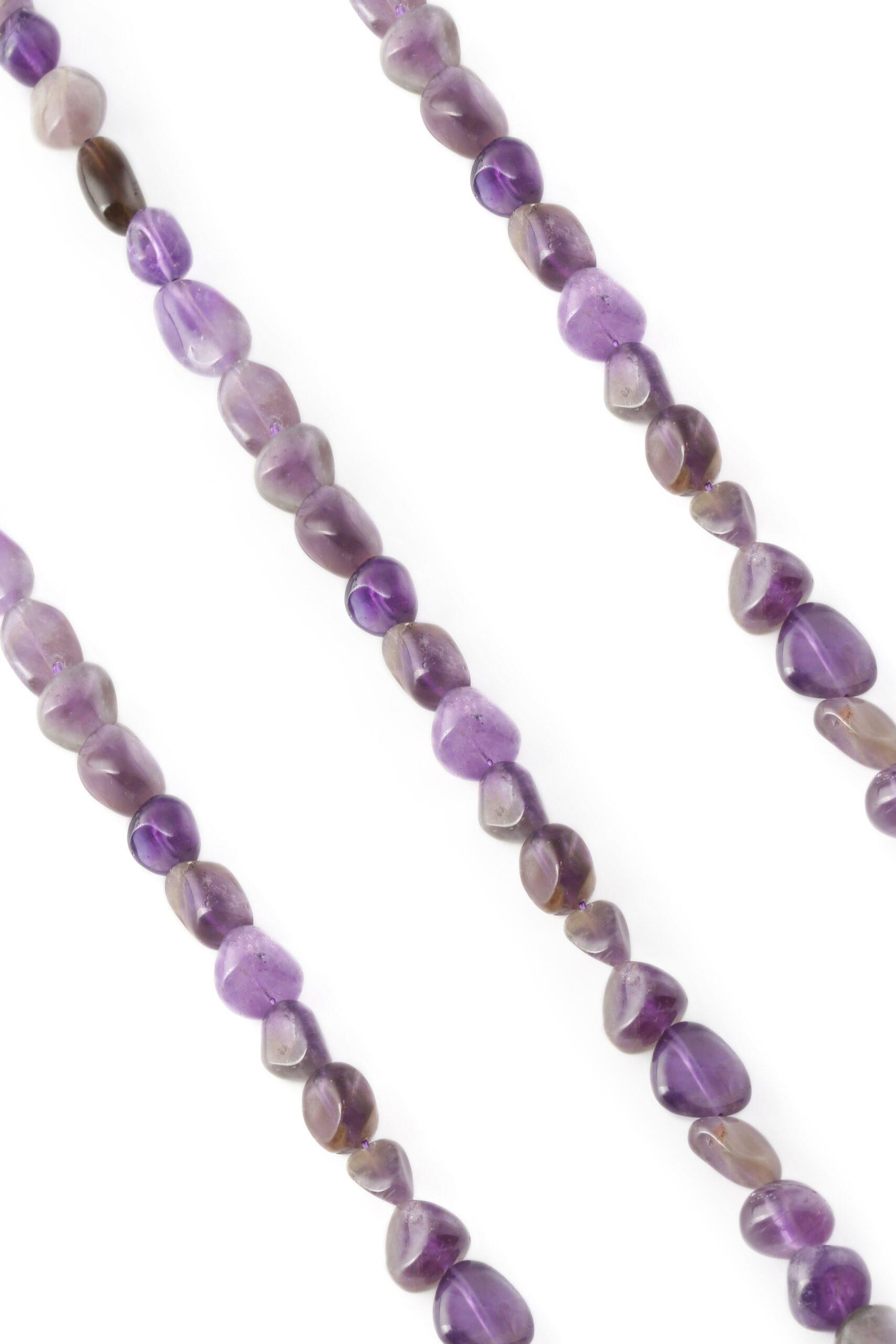 Ametist Doğaltaş Tımbıl Kesim 6x8mm Dizi